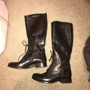 Frye Womens Melissa Riding Lace Boot